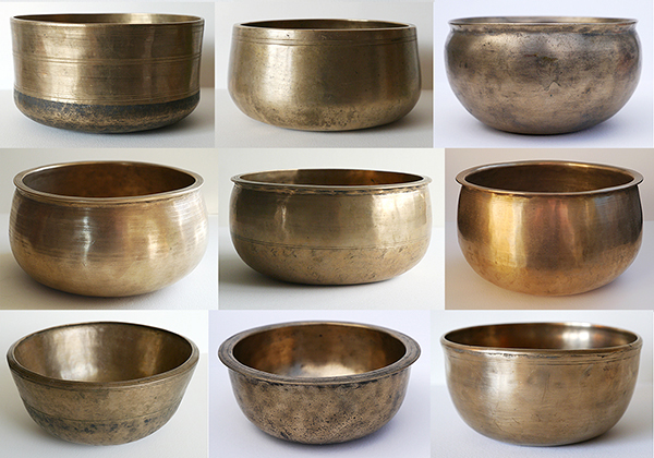 singing bowls shapes